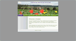 Desktop Screenshot of ferienwohnung-stimpfach.de
